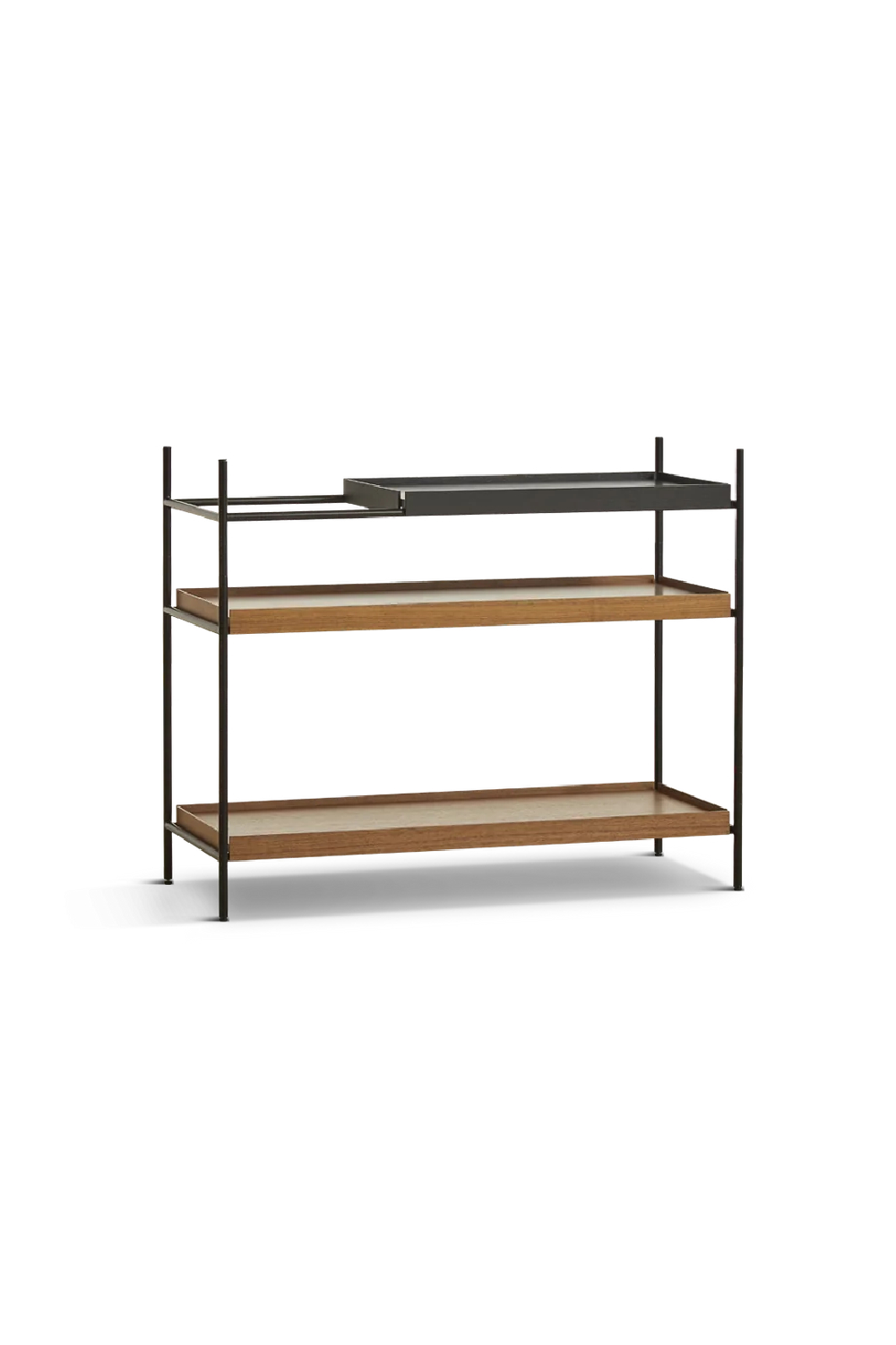 Walnut Tray Shelving System | WOUD | OROA.com