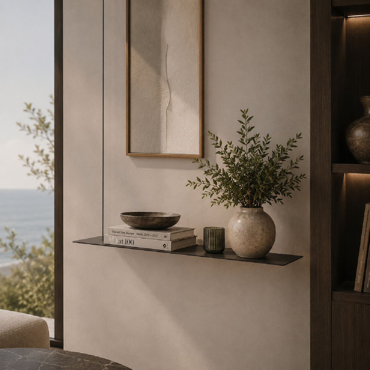 Modern European furniture - Solid Oak Modern Shelf - www.oroa.com | Oroa.com