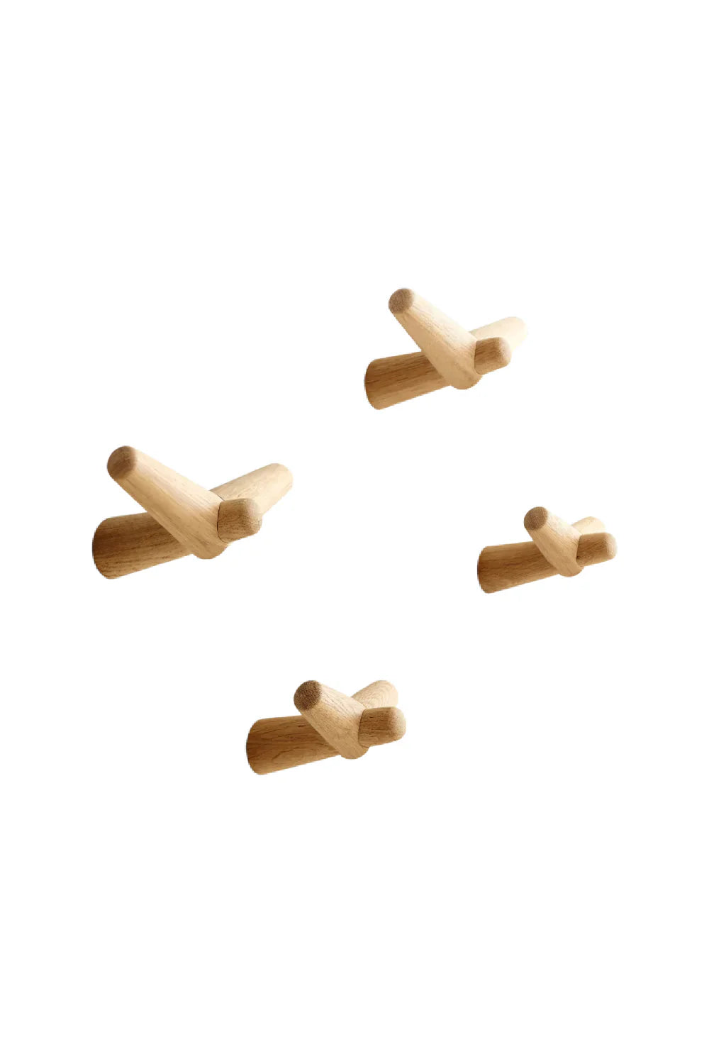 Oak Minimalist Hook M | WOUD Tail Wing | OROA.com