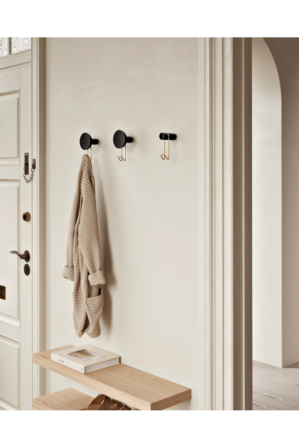 Minimalist Hook Wall Hanger L | WOUD Around | OROA.com