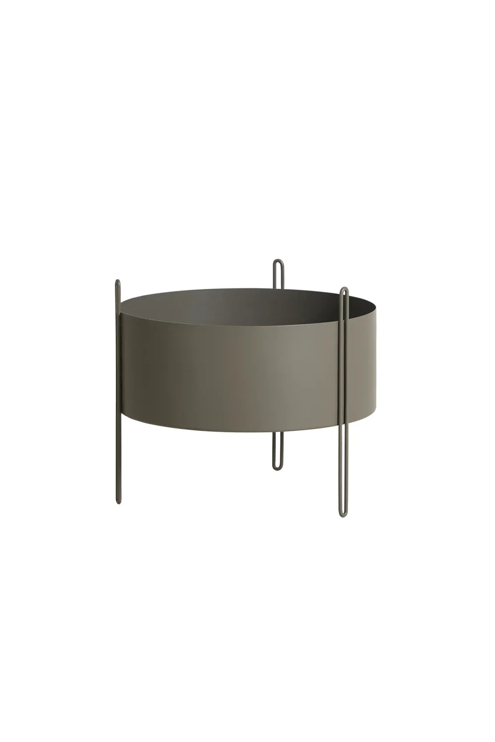 Painted Metal Planter M | WOUD Pidestall | OROA.com