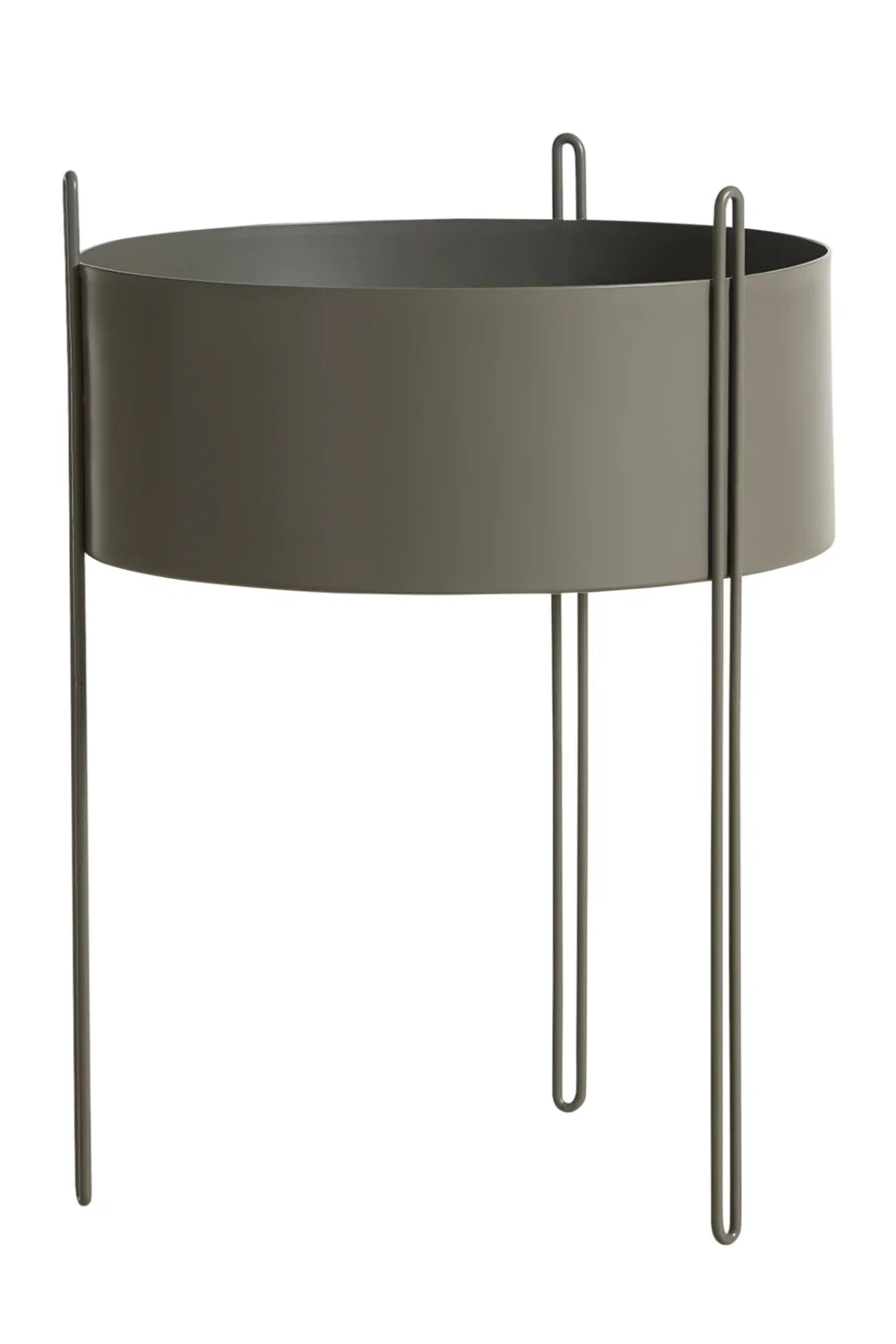 Painted Metal Planter L | WOUD Pidestall | OROA.com