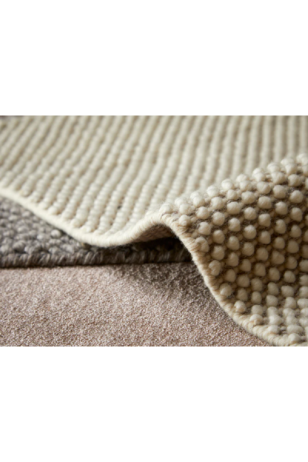 Wool Blend Area Rug 5'5 x 8 | WOUD Tact | OROA.com