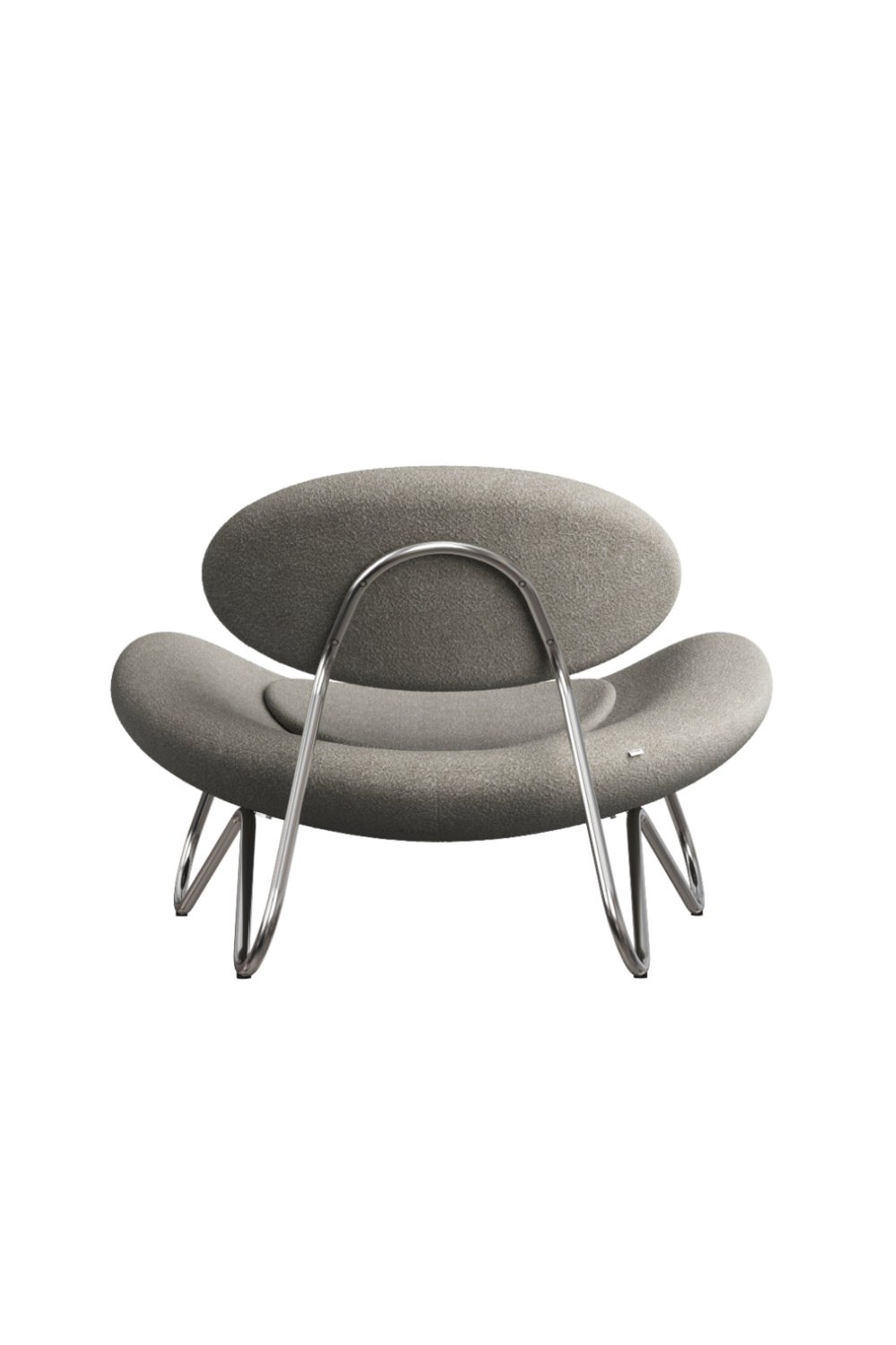 Bouclé Modern Lounge Chair | WOUD Meadow | OROA.com