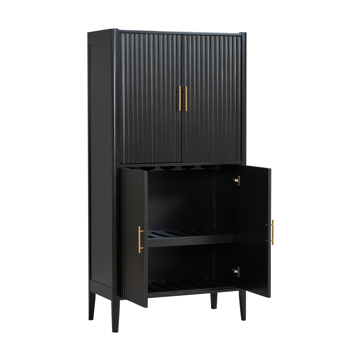 4-Door U-Style Wine Cabinet | OROA