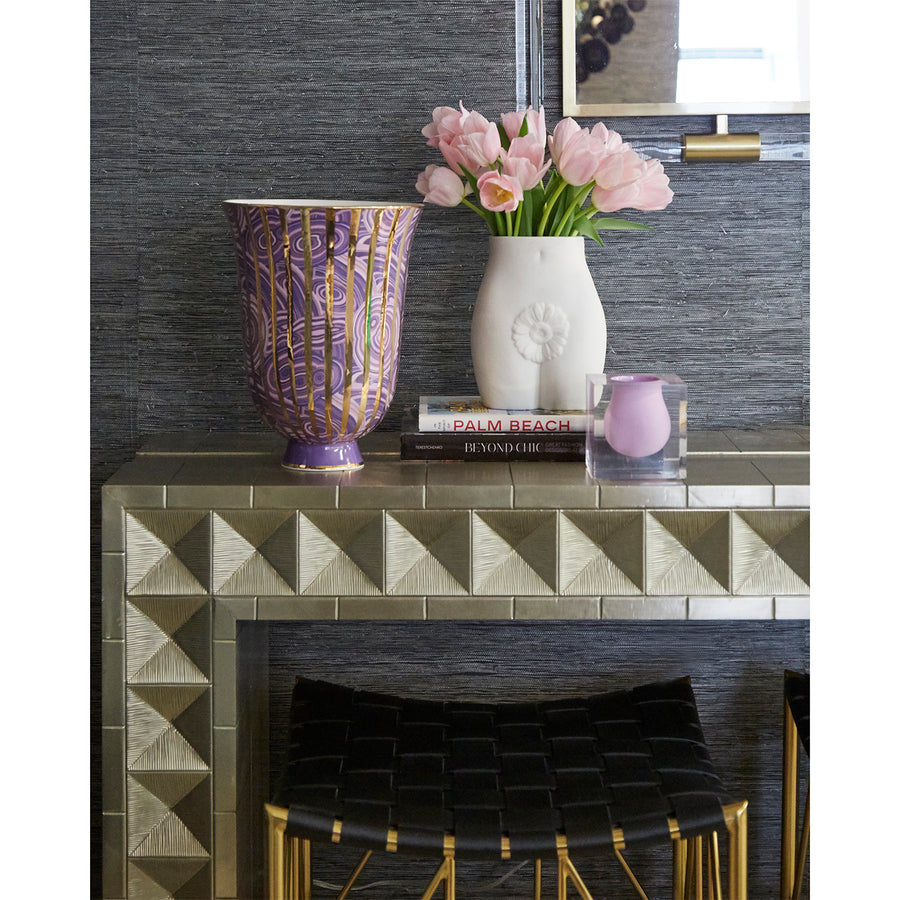 Unglazed Porcelain Vase | Jonathan Adler Edie | Oroa.com