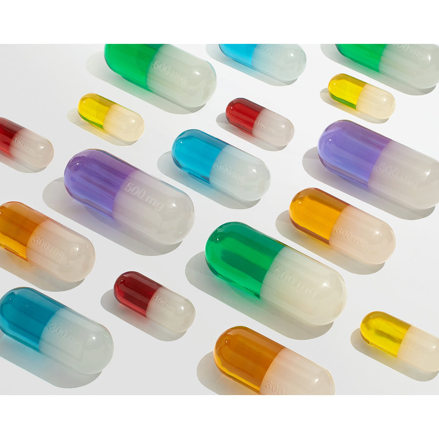 Acrylic Capsule Decorative Object L | Jonathan Adler Pill | Oroa.com
