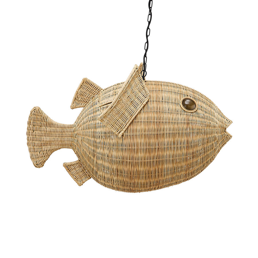 Wicker Pendant Lamp M | Jonathan Adler Blowfish | Oroa.com