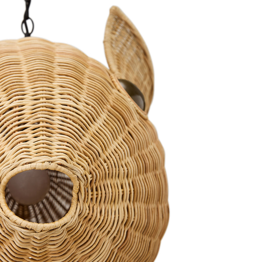 Wicker Pendant Lamp M | Jonathan Adler Blowfish | Oroa.com