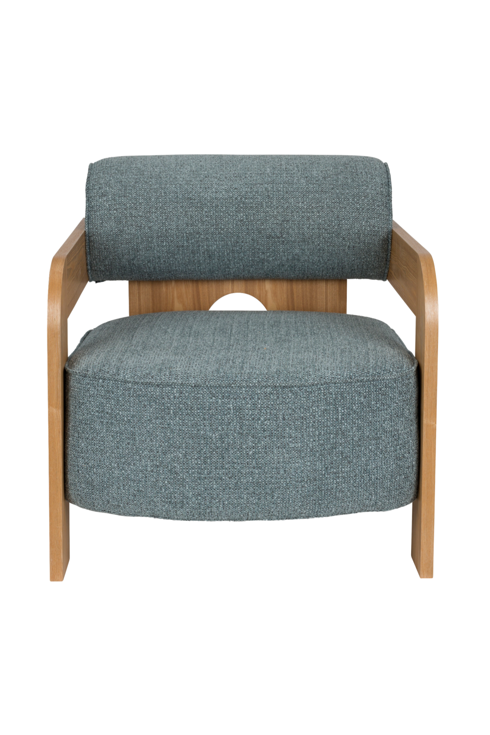 Ash Framed Boucle Lounge Chair | Oroa.com