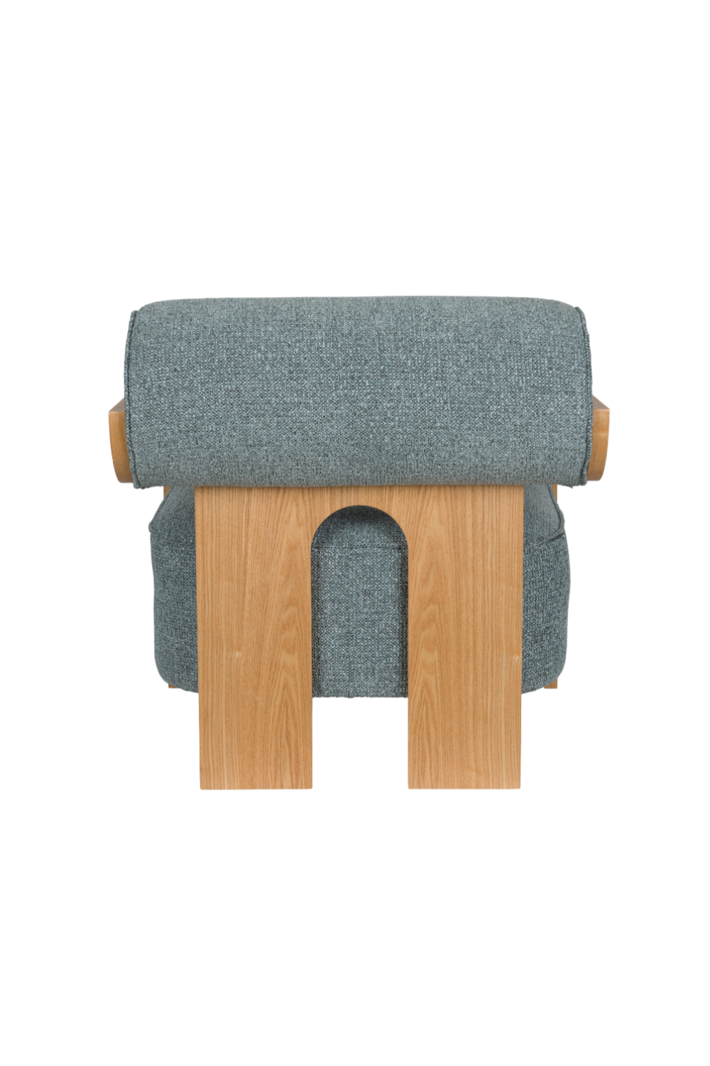 Ash Framed Boucle Lounge Chair | Oroa.com