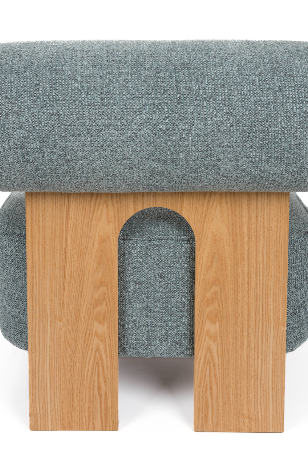 Ash Framed Boucle Lounge Chair | Oroa.com