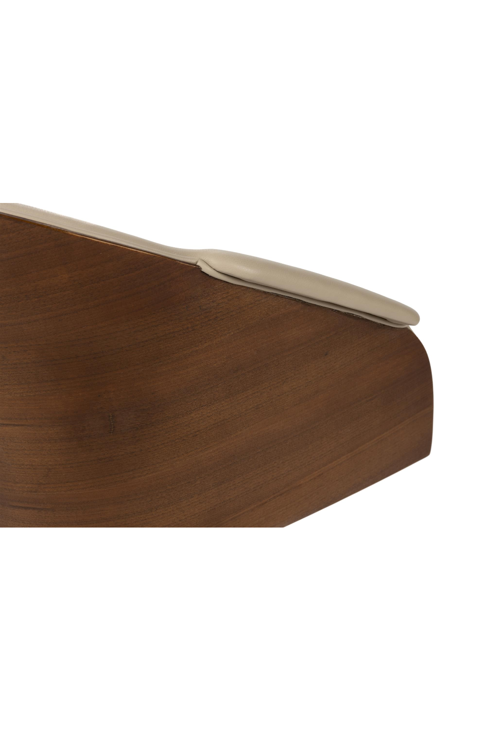 Beige Leather Lounge Chair | Oroa.com