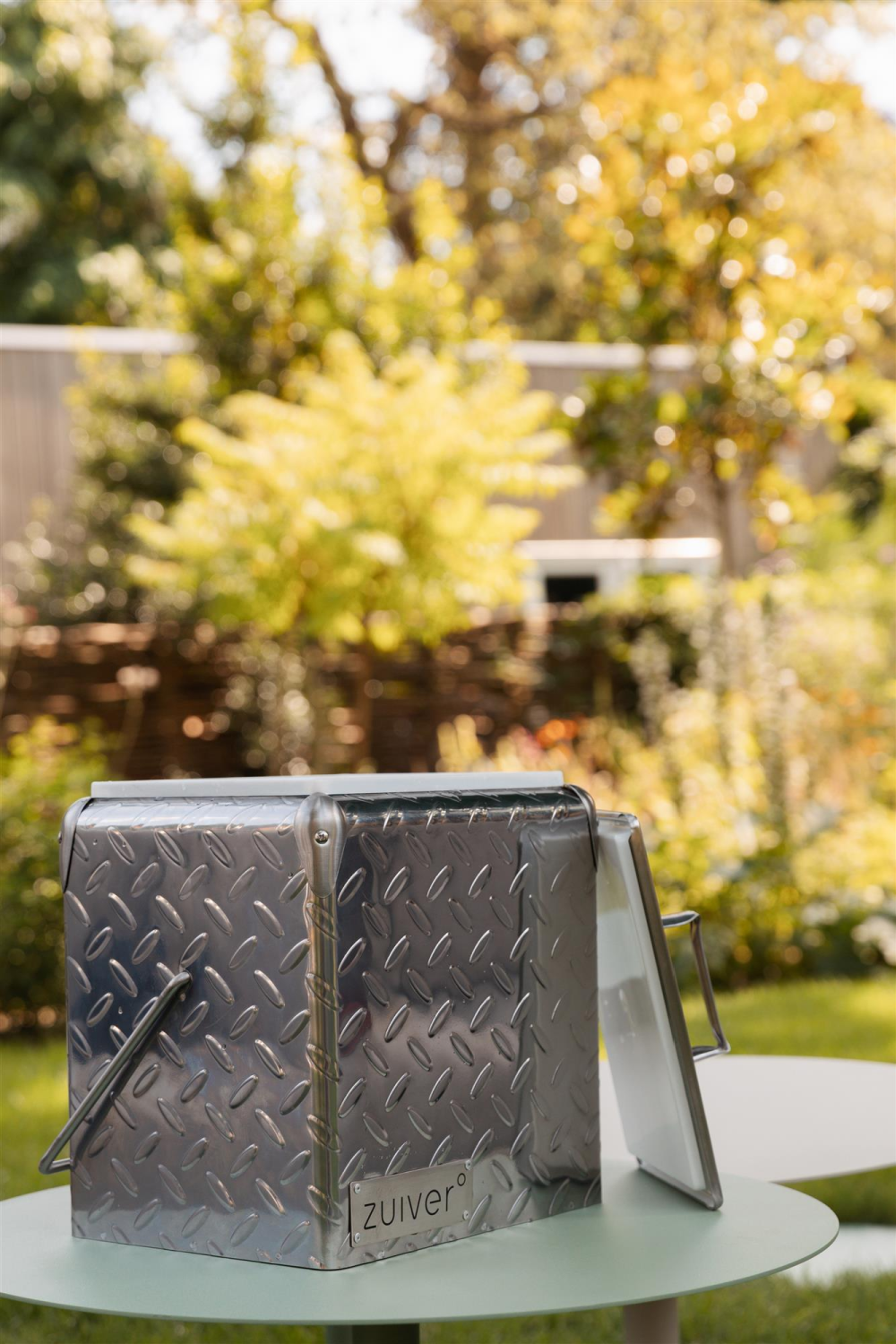 Gray Metal Cooler | Zuiver Be Heavy | OROA.com
