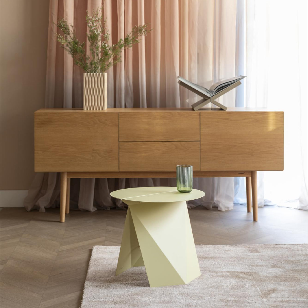 Modern furniture - Origami-Inspired Side Table - www.oroa.com | Oroa.com