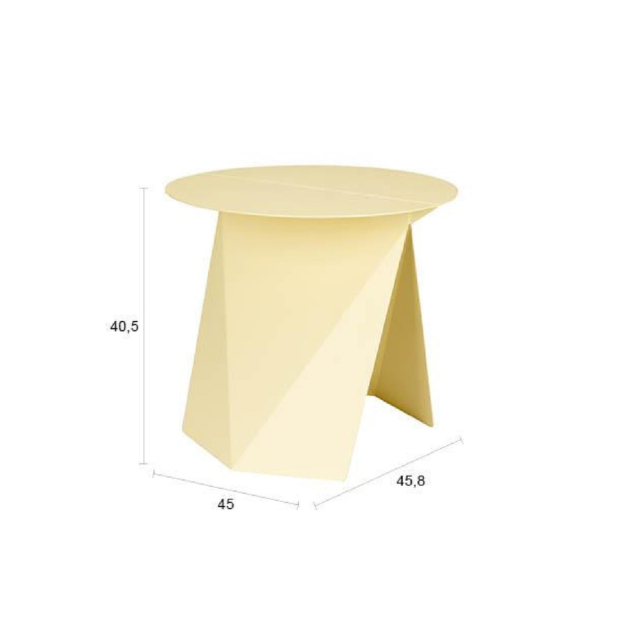 Modern furniture - Origami-Inspired Side Table - www.oroa.com | Oroa.com