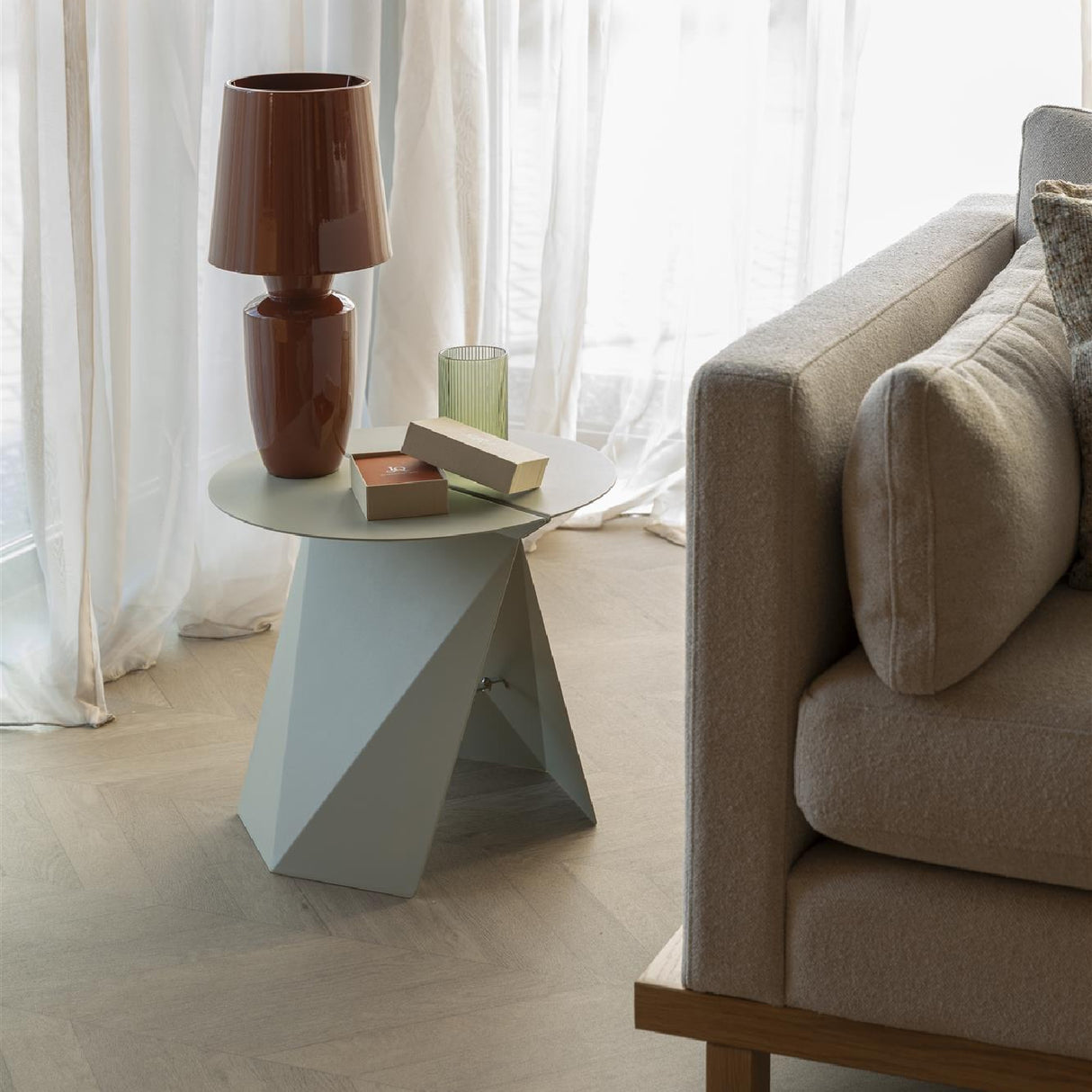 Modern furniture - Origami-Inspired Side Table - www.oroa.com | Oroa.com