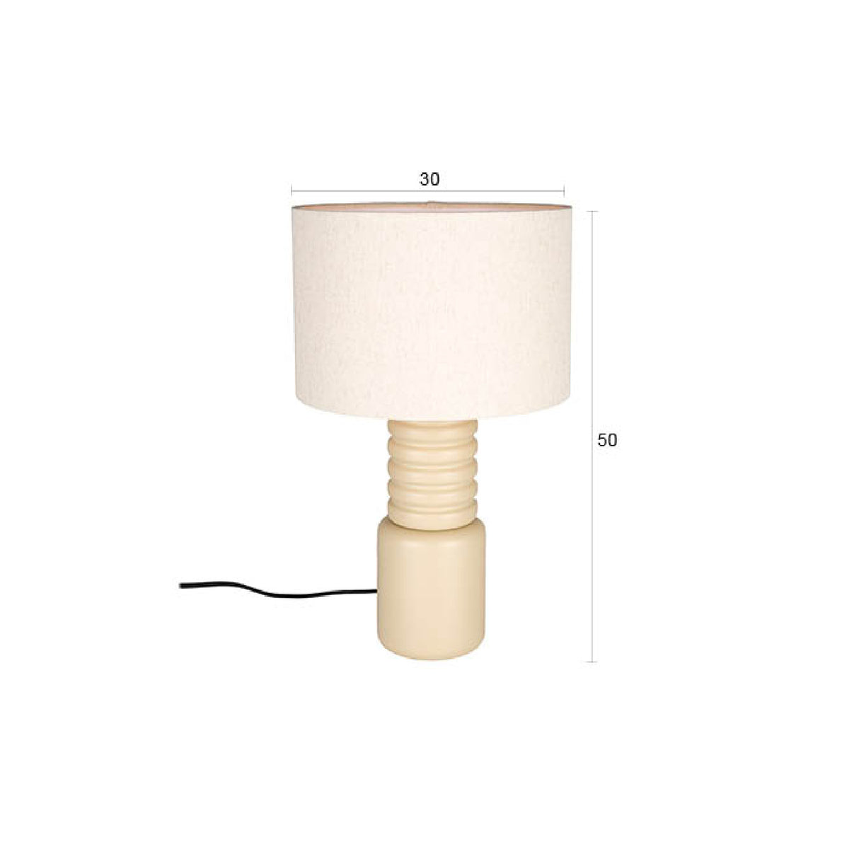 Modern furniture - Stacked Ring Base Table Lamp - www.oroa.com | Oroa.com