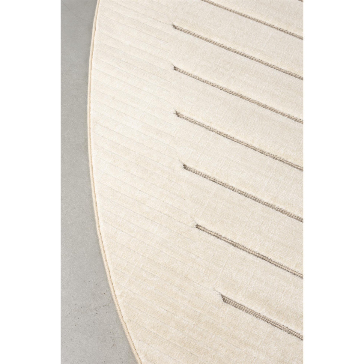 Modern furniture - Beige Striped Organic-Shaped Carpet - www.oroa.com | Oroa.com