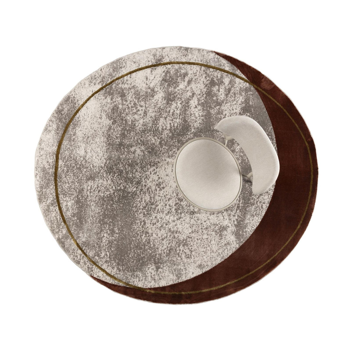 Modern European furniture - Rounded Linework Carpet - www.oroa.com | Oroa.com