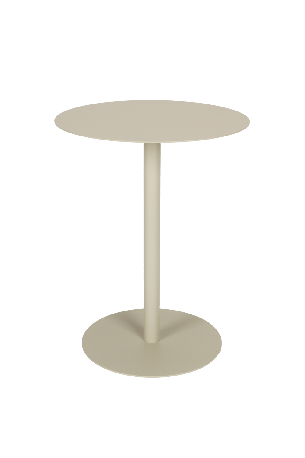 Pedestal Round Outdoor Side Table | Zuiver Snow | OROA.com