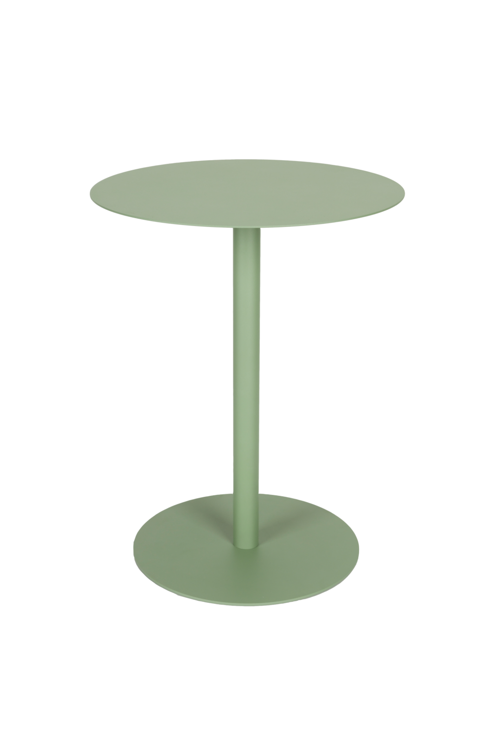 Pedestal Round Outdoor Side Table | Zuiver Snow | OROA.com