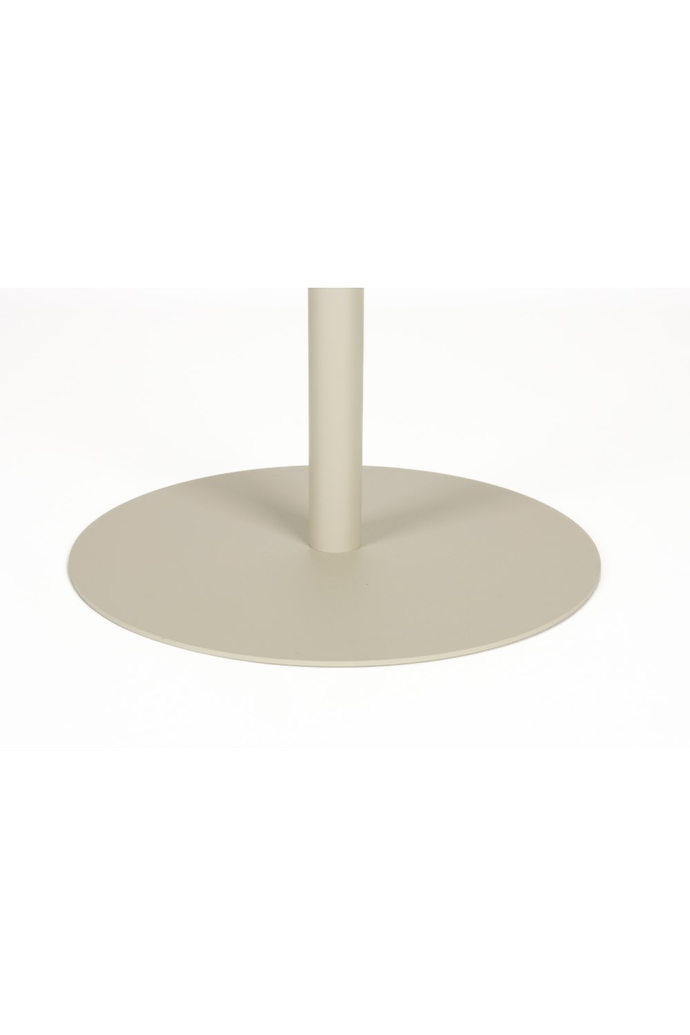 Pedestal Round Outdoor Bistro Table | Zuiver Snow | OROA.com