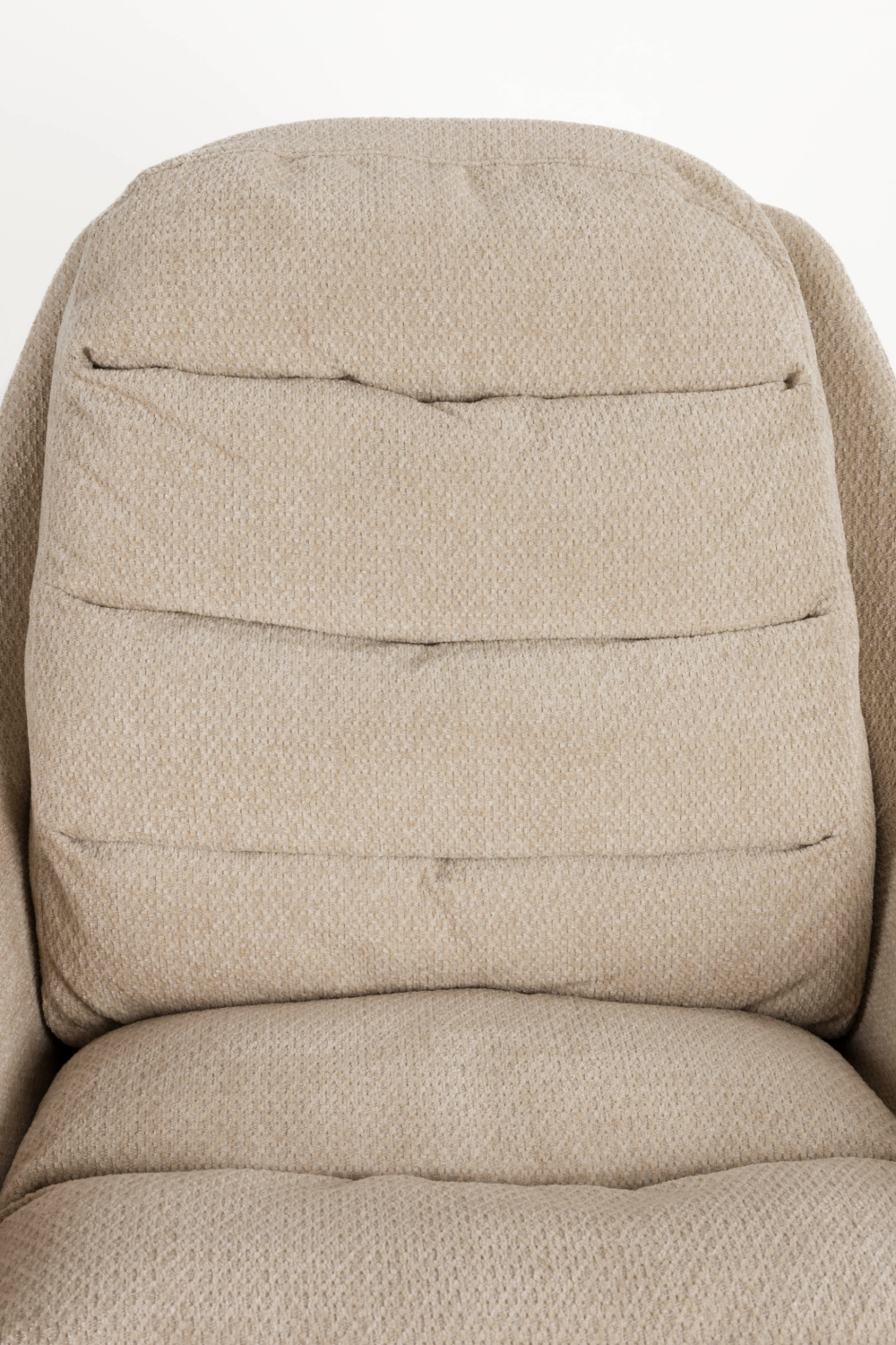 Beige Swivel Lounge Chair | Zuiver Philly | OROA.com
