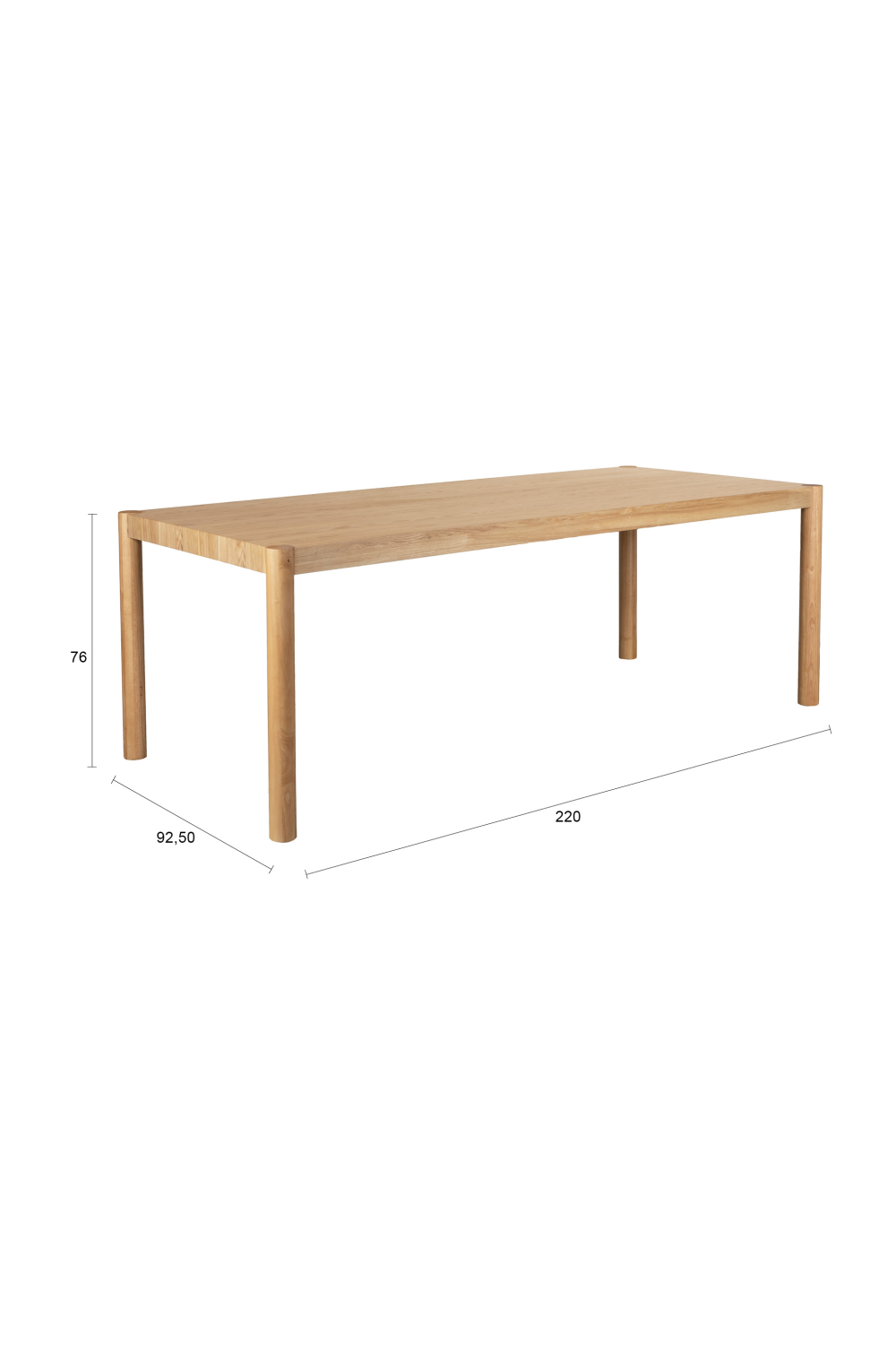 Nordic Style Dining Table | Zuiver Sticks | OROA.com