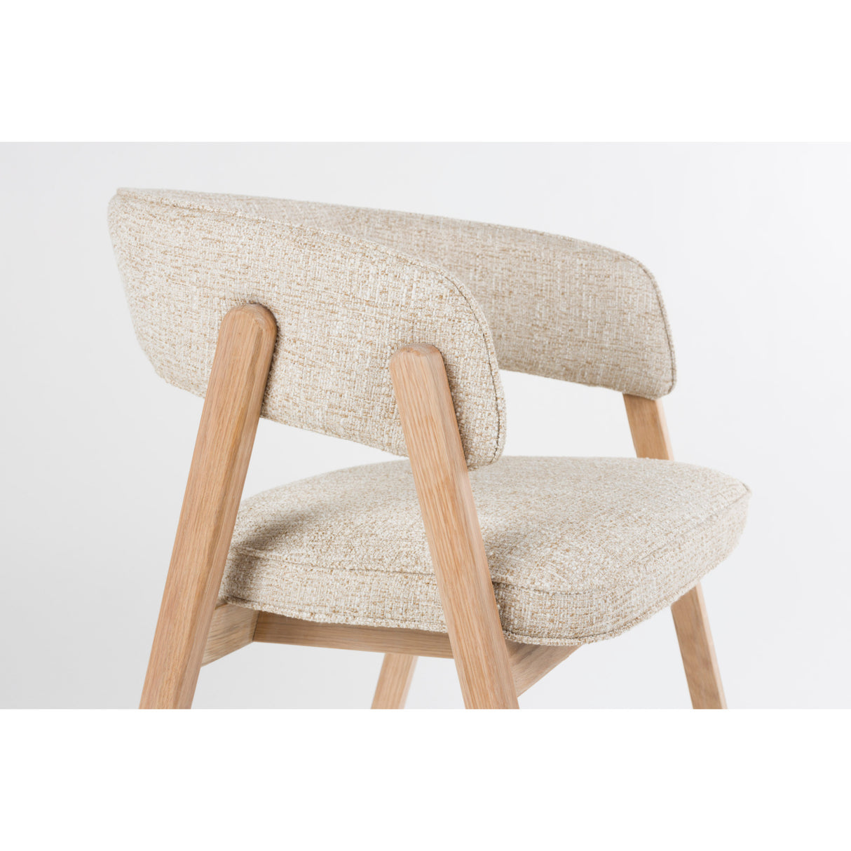 Modern European furniture - Oak Framed Dining Armchair - www.oroa.com | Oroa.com