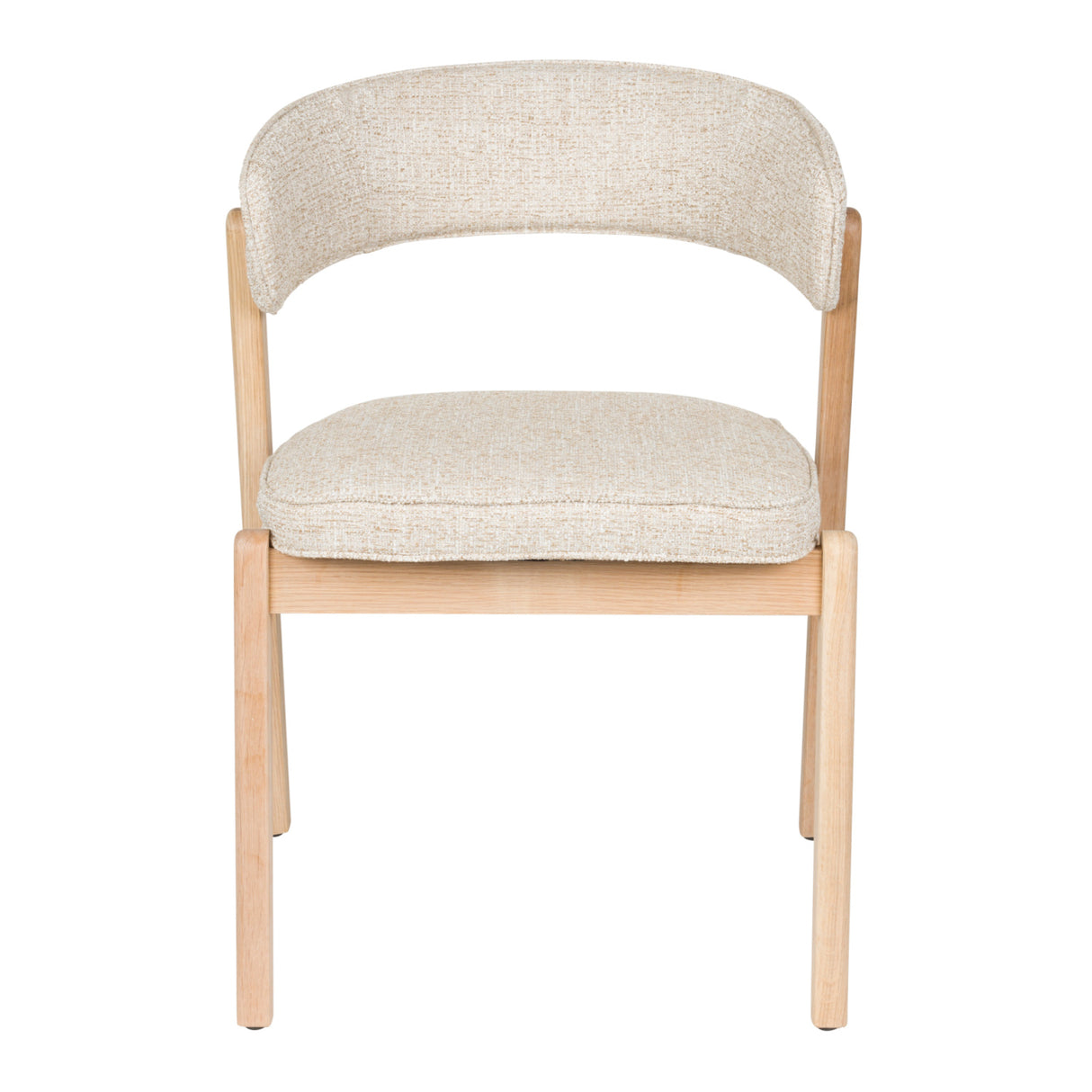 Modern European furniture - Oak Framed Dining Chairs (2) - www.oroa.com | Oroa.com