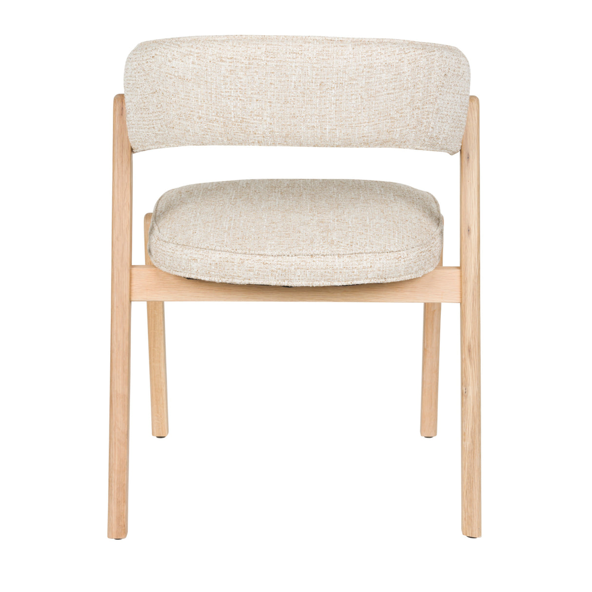 Modern European furniture - Oak Framed Dining Chairs (2) - www.oroa.com | Oroa.com