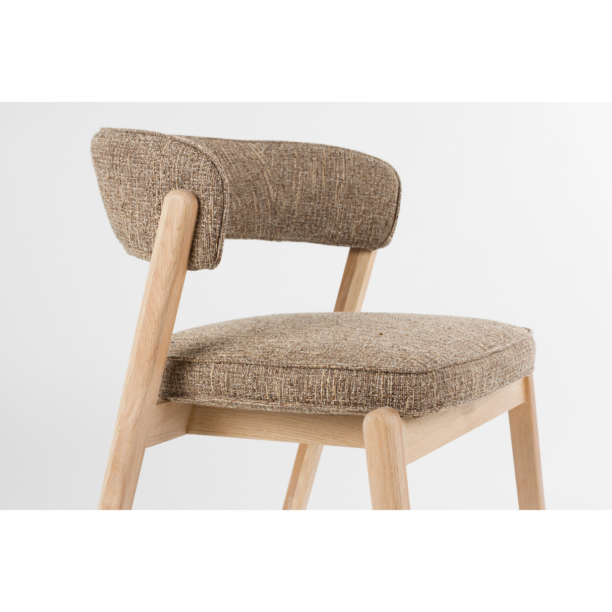 Modern European furniture - Oak Framed Dining Chairs (2) - www.oroa.com | Oroa.com