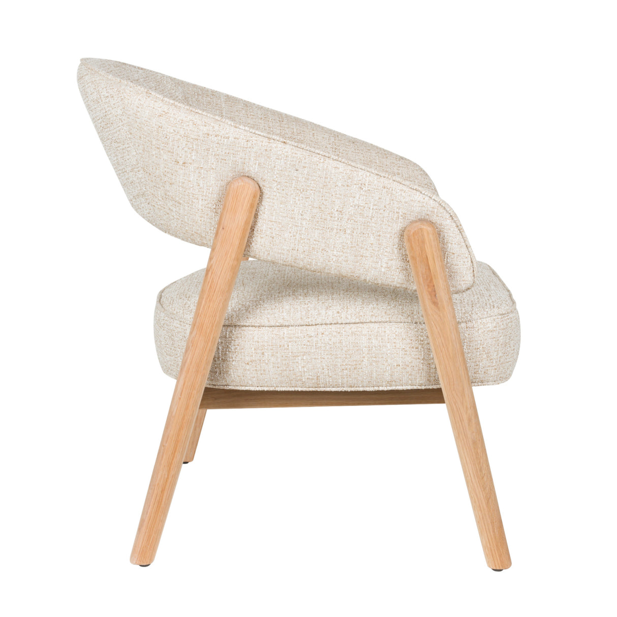 Modern European furniture - Oak Framed Lounge Chair - www.oroa.com | Oroa.com