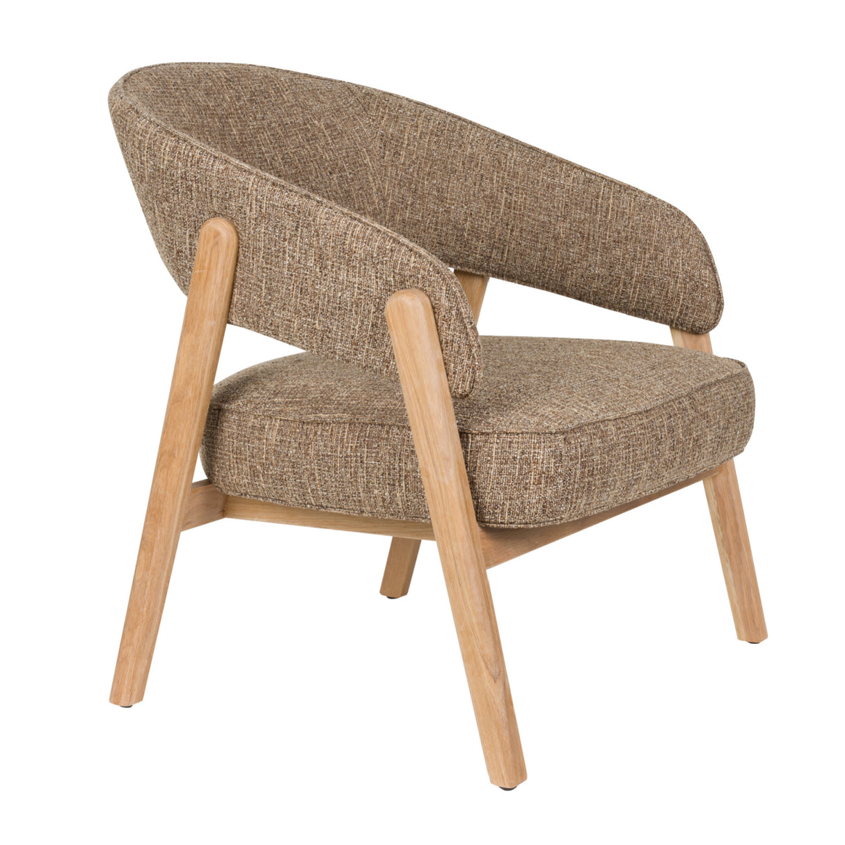 Modern European furniture - Oak Framed Lounge Chair - www.oroa.com | Oroa.com