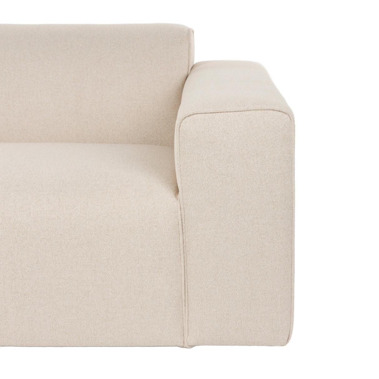 Modern furniture - Cream 3-Seater Sofa - www.oroa.com | Oroa.com