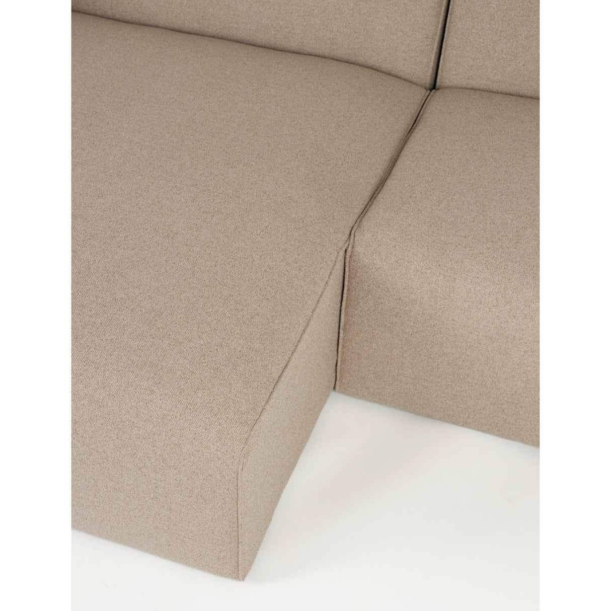 Modern furniture - Beige 3-Seater Sofa - www.oroa.com | Oroa.com