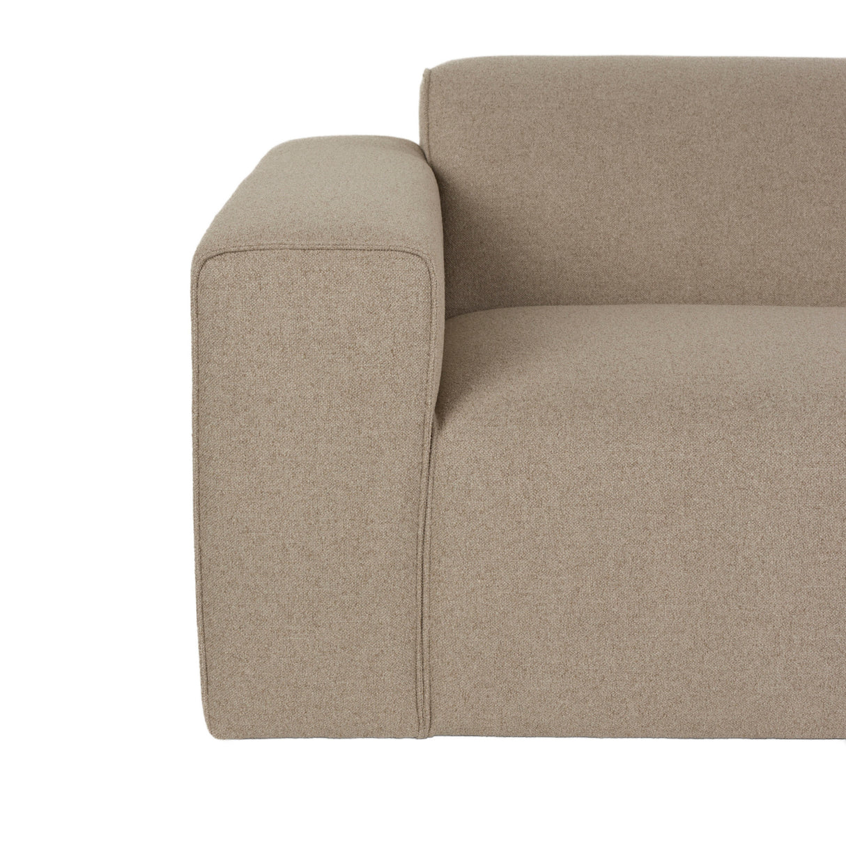 Modern furniture - Beige 3-Seater Sofa - www.oroa.com | Oroa.com