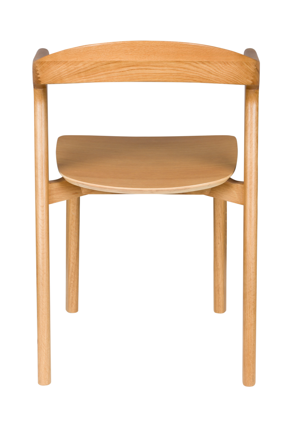 Rubber Wood Dining Chairs (2) | Zuiver Northwood | Oroa.com