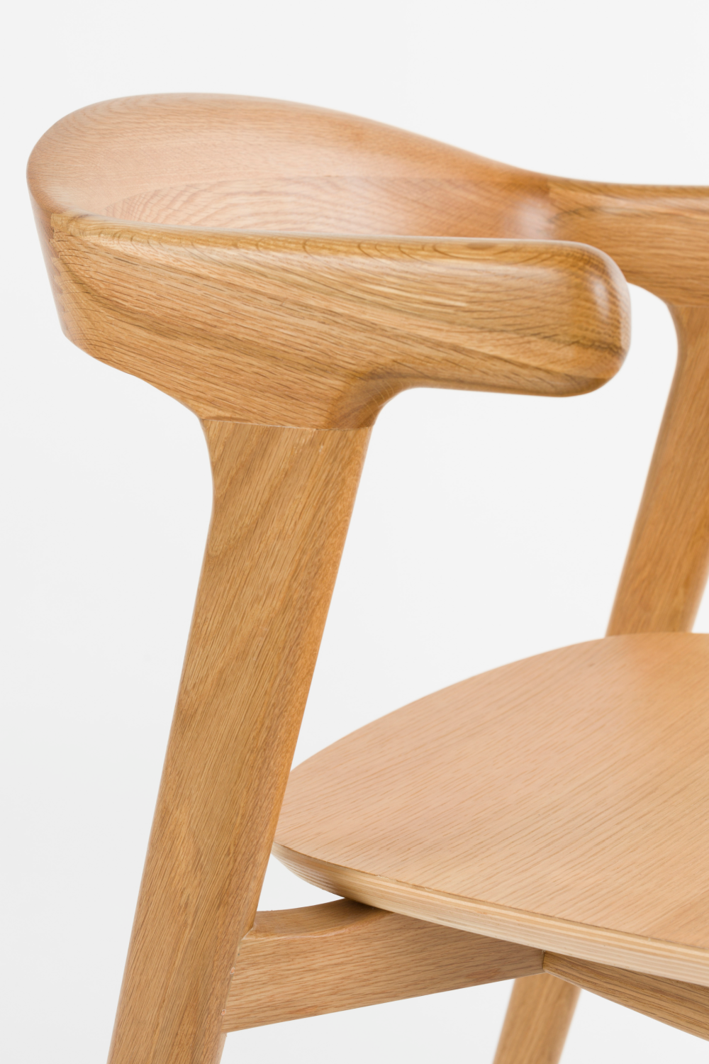 Rubber Wood Dining Chairs (2) | Zuiver Northwood | Oroa.com