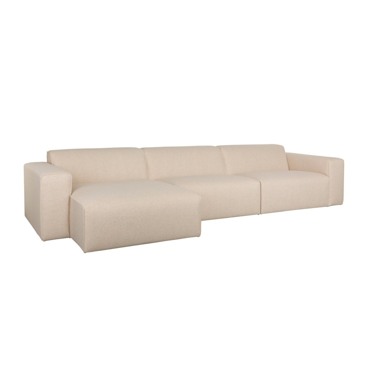Modern furniture - Cream 4-Seater Sofa - www.oroa.com | Oroa.com