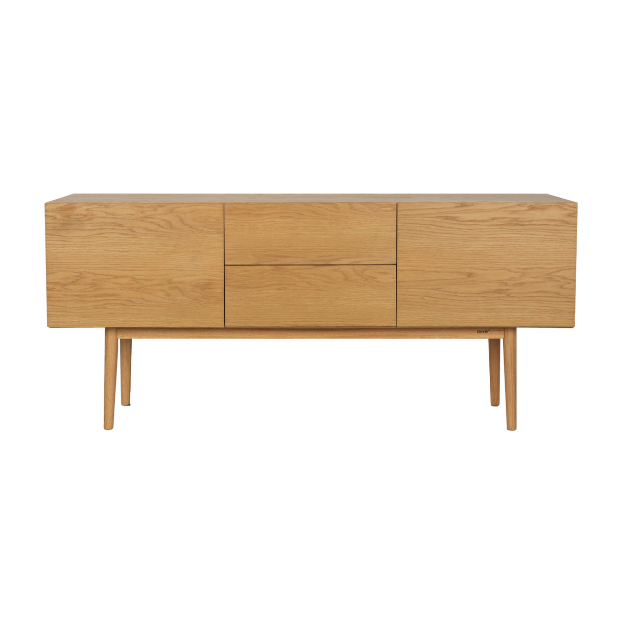 Oak 2-Drawer 2-Door Cabinet | Oroa.com