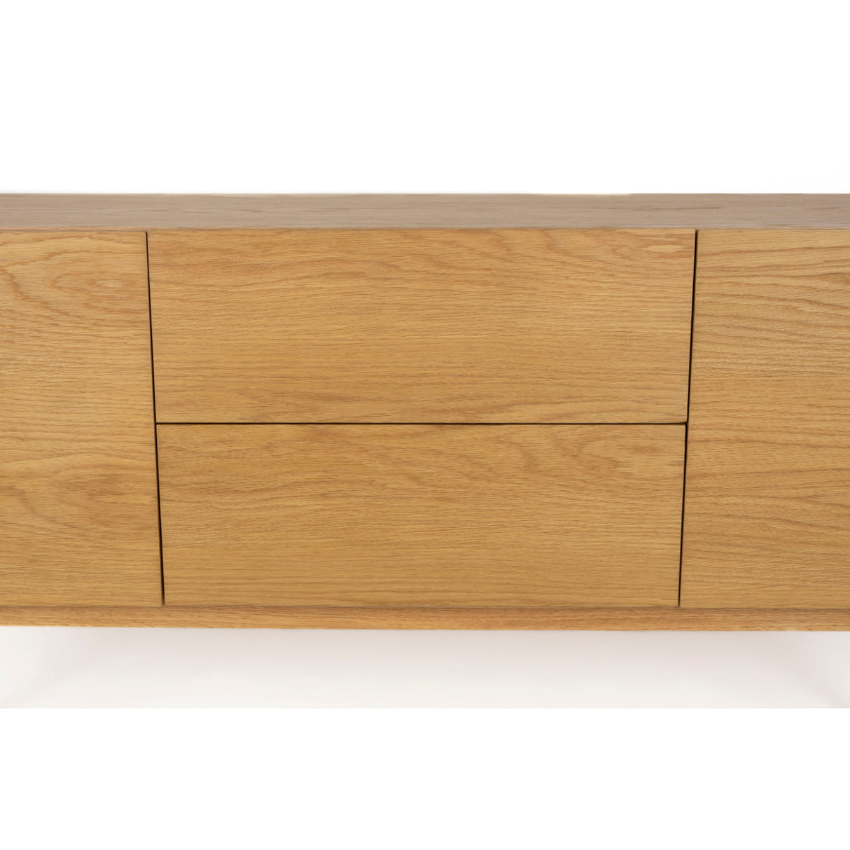 Oak 2-Drawer 2-Door Cabinet | Oroa.com