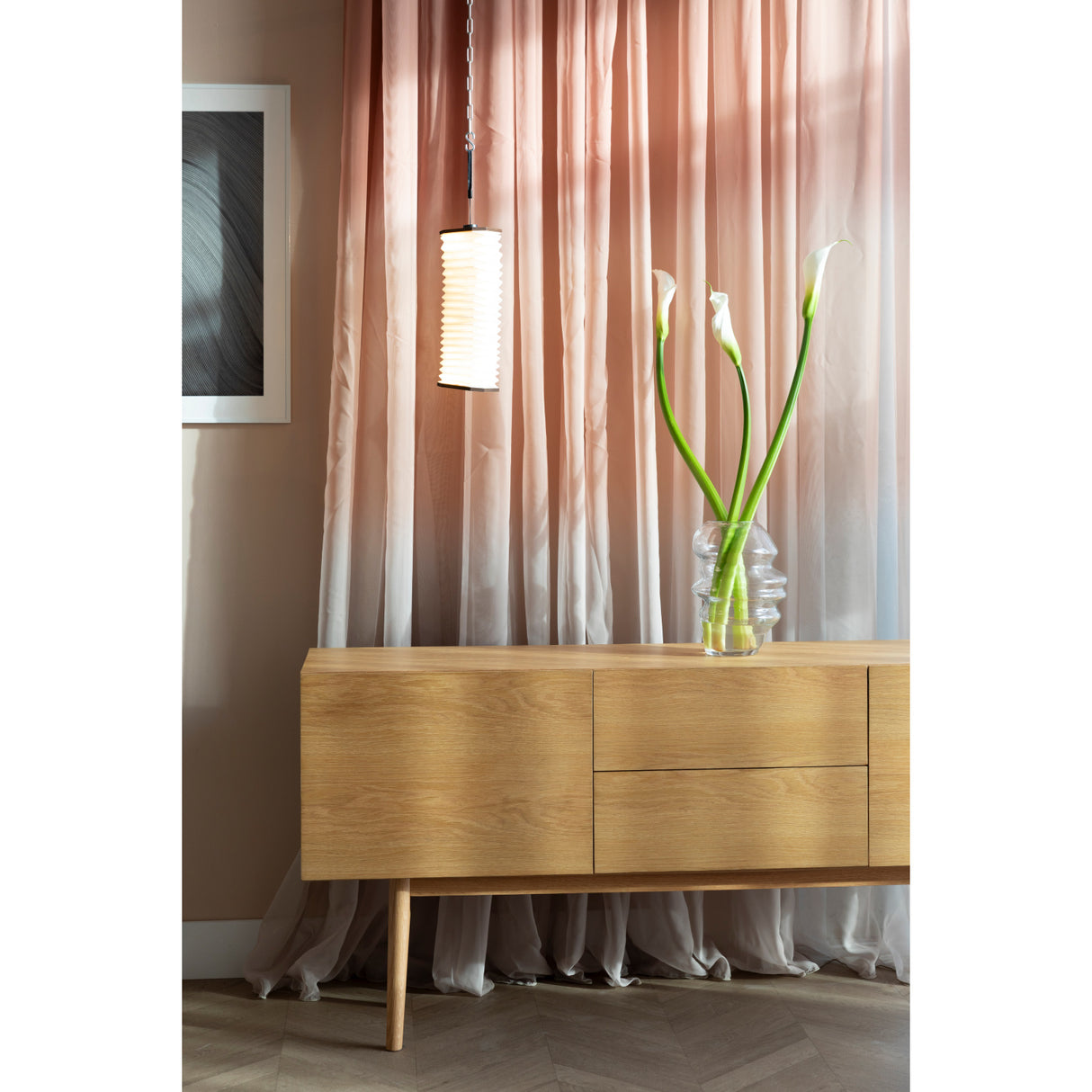Oak 2-Drawer 2-Door Cabinet | Oroa.com
