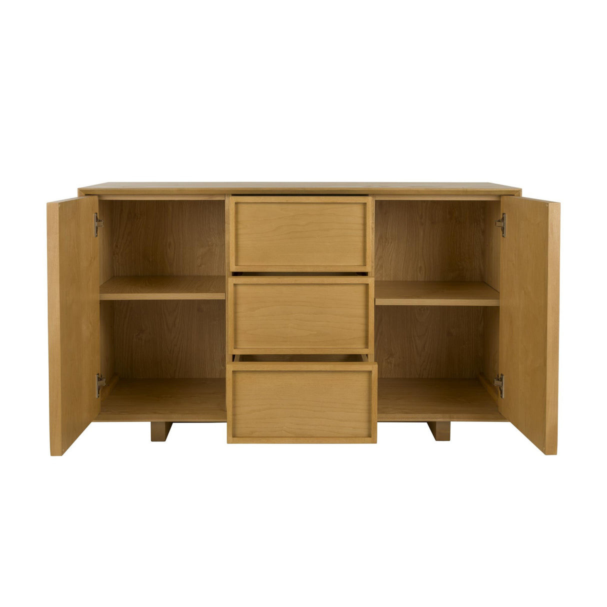 Solid Ash Japandi Cabinet | Oroa.com