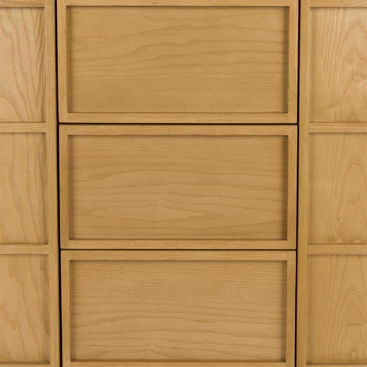 Solid Ash Japandi Cabinet | Oroa.com