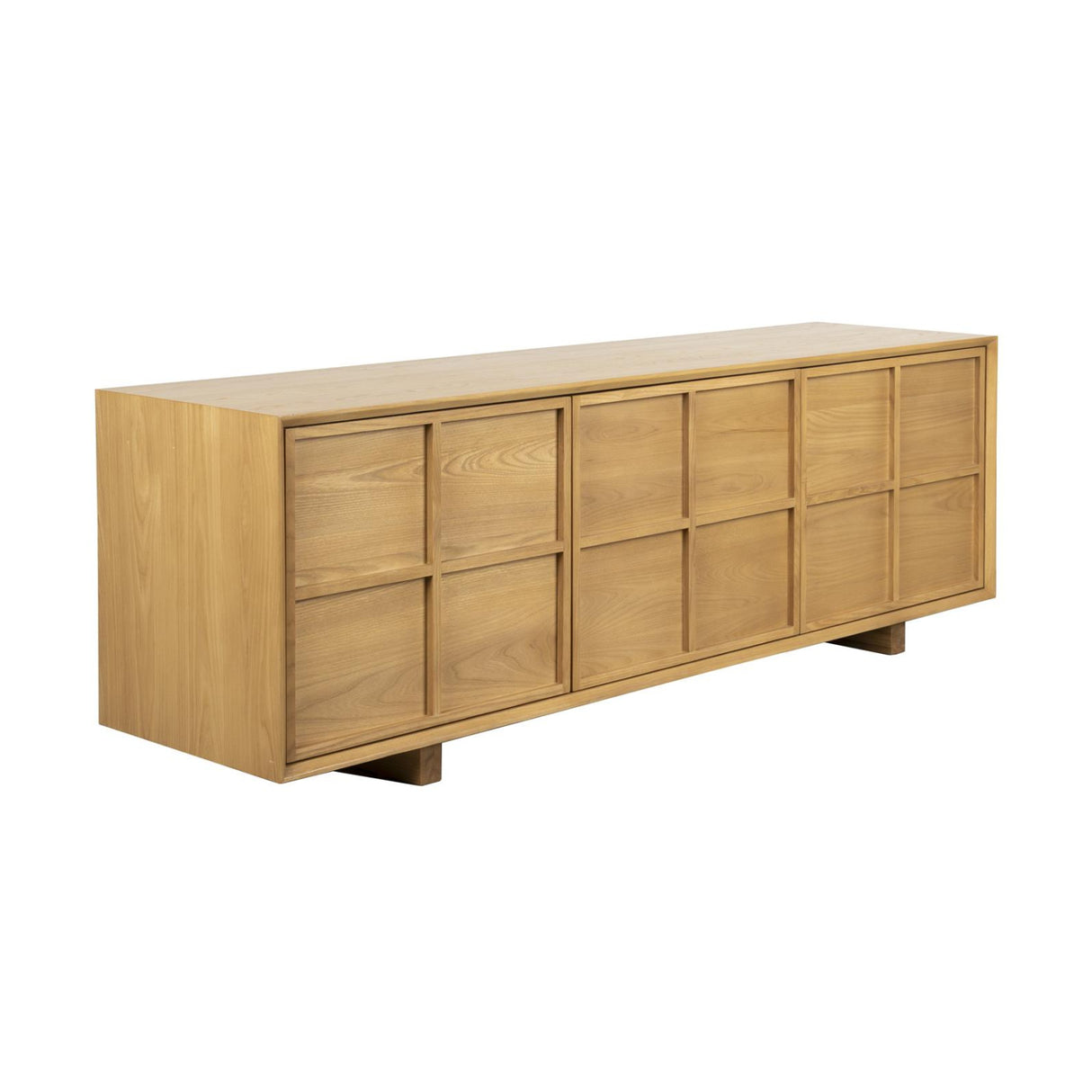 Solid Ash Japandi Cabinet | Oroa.com