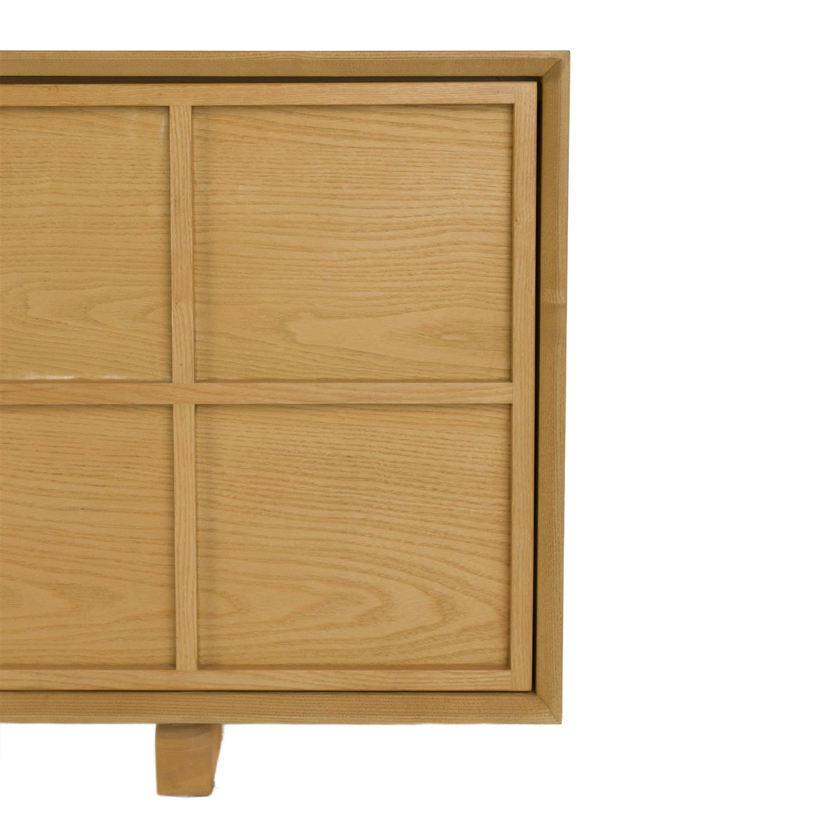 Solid Ash Japandi Cabinet | Oroa.com