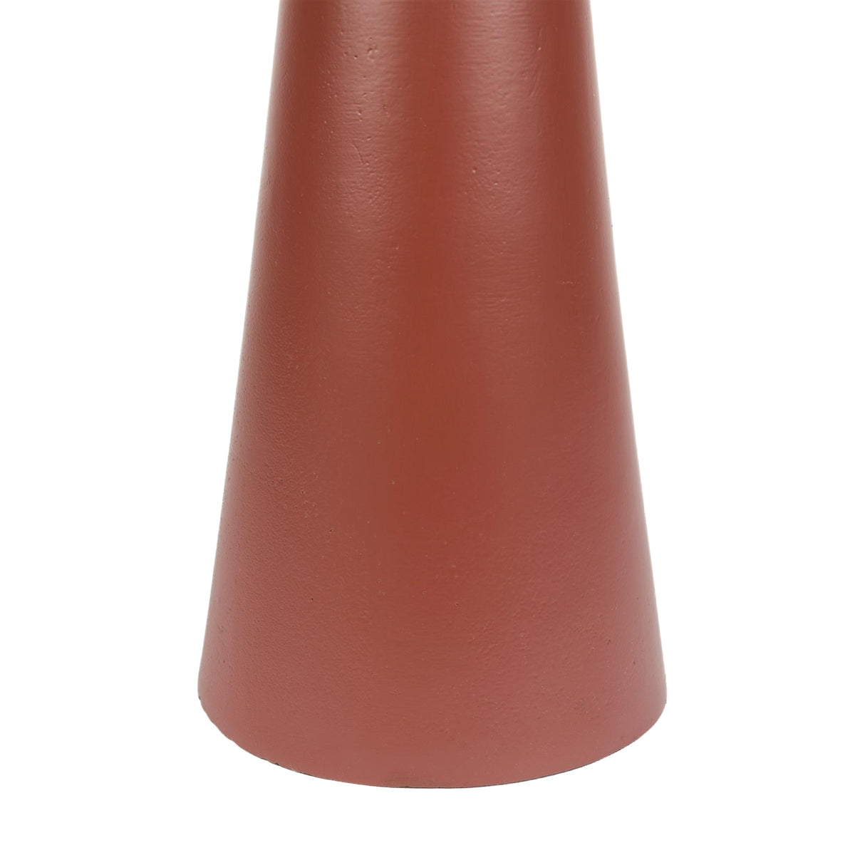 Red Aluminum Round Side Table | Oroa.com