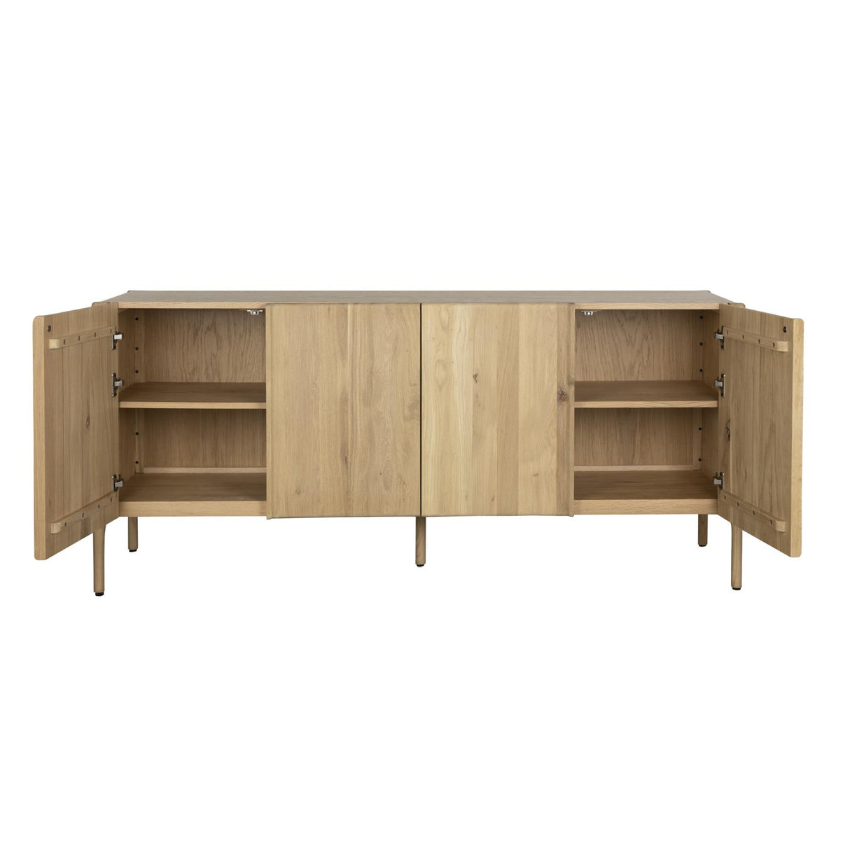 Modern European furniture - Oak 4-Door Sideboard - www.oroa.com | Oroa.com